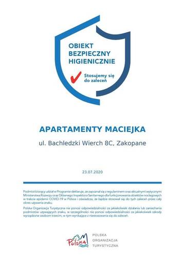 Фотографии Отели типа «постель и завтрак» APARTAMENTY MACIEJKA г. Закопане (Польша) №2 Фото Отели типа «постель и завтрак» APARTAMENTY MACIEJKA г. Закопане 2
