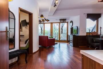 Фото номера Апартаменты с балконом Апартаменты TatryTop Gorące Źródła Spa г. Закопане 13