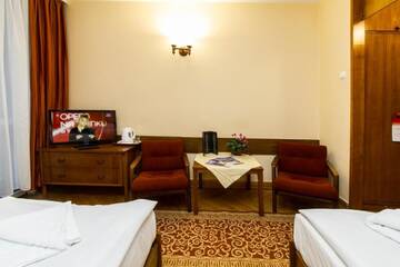 Фото номера Двухместный номер с 2 отдельными кроватями Отель Hotel PRL RZEMIEŚLNIK г. Закопане 14