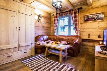 Фото номера Апартаменты с 1 спальней Апартаменты Apartament Góralska Izba Zakopane г. Закопане 7