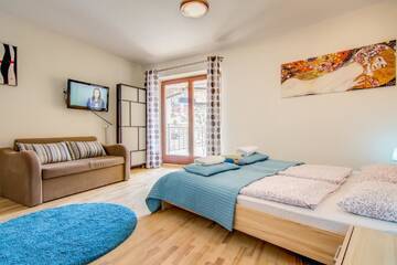 Фото номера Номер-студио с террасой Апартаменты Apartamenty Smrekowa Tatry Zakopane г. Закопане 2