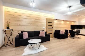 Фото номера Люкс с 2 спальнями и диваном-кроватью Апартаменты Apartamenty Tatrzańskie Turnie г. Закопане 12