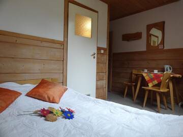 Фото номера Двухместный номер с 1 кроватью Проживание в семье Camping Harenda Pokoje Gościnne i Domki г. Закопане 16