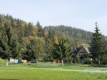 Фото номера Двухместный номер с 1 кроватью Проживание в семье Camping Harenda Pokoje Gościnne i Domki г. Закопане 14