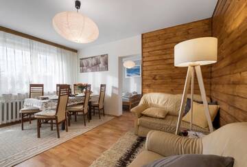 Фото номера Апартаменты с 3 спальнями, вид на горы - 3 Zborowskiego Апартаменты Apartamenty Frajda Zakopane г. Закопане 8