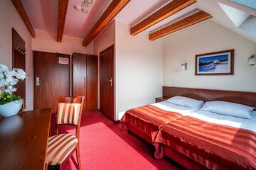 Фото номера Стандартный двухместный номер с 2 отдельными кроватями Отель Hotel Tatra г. Закопане 2