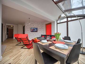 Фото номера Апартаменты с 2 спальнями Апартаменты VisitZakopane - Queen Apartment г. Закопане 53
