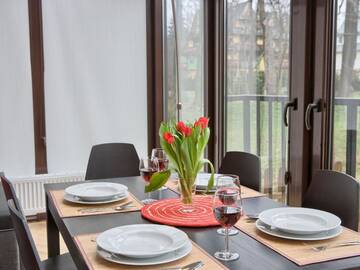 Фото номера Апартаменты с 2 спальнями Апартаменты VisitZakopane - Queen Apartment г. Закопане 11