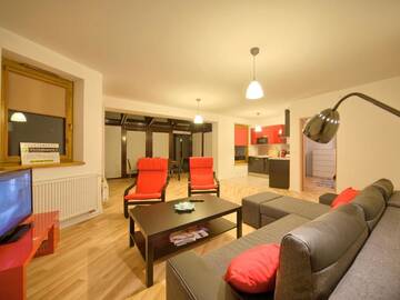 Фото номера Апартаменты с 2 спальнями Апартаменты VisitZakopane - Queen Apartment г. Закопане 12