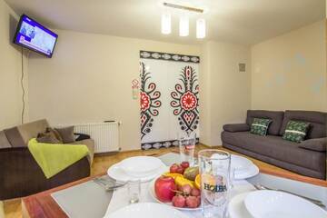 Фото номера Апартаменты с 1 спальней Апартаменты Apartamenty Emma Zakopane г. Закопане 19