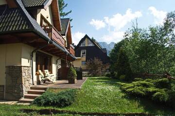 Фото номера Апартаменты с 1 спальней с камином Апартаменты Apartamenty za Strugiem Zakopane г. Закопане 27