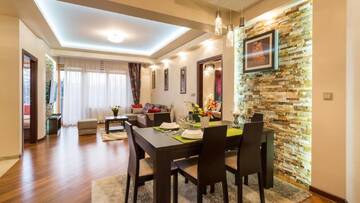 Фото номера Апартаменты с 2 спальнями и балконом Апартаменты Aqua Park Residence г. Закопане 3