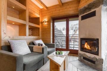 Фото номера Апартаменты с 2 спальнями (8 взрослых) Апартаменты Apartamenty Na Szczytach Zakopane г. Закопане 7