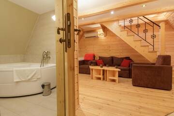 Фото номера Апартаменты с 2 спальнями (для 6 взрослых) Апартаменты Apartamenty Na Szczytach Zakopane г. Закопане 11