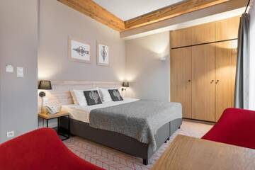 Фото номера Двухместный номер с 1 кроватью или 2 отдельными кроватями Отель Hotel Foluszowy Potok г. Закопане 8