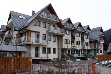 Фото номера Апартаменты с 1 спальней (для 4 взрослых) Апартаменты Apartamenty Bystra Woda Zakopane г. Закопане 6