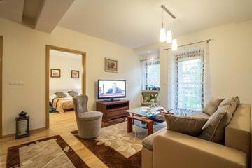 Фото номера Апартаменты с 2 спальнями (для 6 взрослых) Апартаменты Apartamenty Bystra Woda Zakopane г. Закопане 16