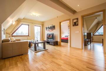 Фото номера Апартаменты с 2 спальнями и балконом Апартаменты Apartamenty Bystra Woda Zakopane г. Закопане 5