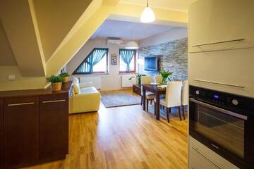 Фото номера Апартаменты с 3 спальнями Апартаменты Zakopane Apartamenty LUX г. Закопане 37