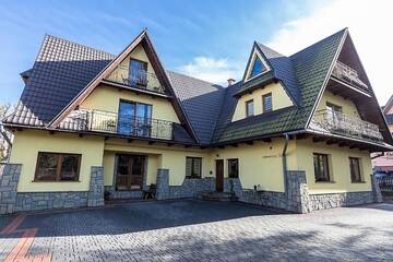 Фото номера Двухместный номер с 1 кроватью и собственной ванной комнатой Проживание в семье Willa Cyrek г. Закопане 9