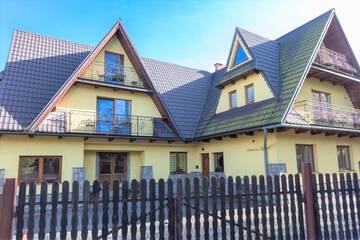 Фото номера Двухместный номер с 1 кроватью и собственной ванной комнатой Проживание в семье Willa Cyrek г. Закопане 10