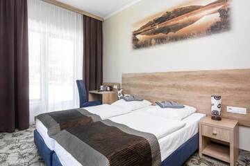 Фото номера Двухместный номер с 1 кроватью Отель RentPlanet - Hotel Nosal г. Закопане 5