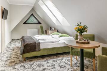 Фото номера Двухместный номер Делюкс с 1 кроватью Отель RentPlanet - Hotel Nosal г. Закопане 3