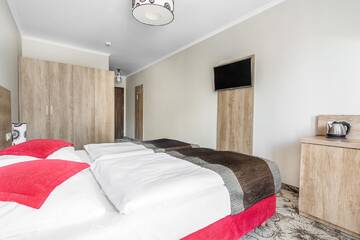 Фото номера Двухместный номер с 1 кроватью и балконом Отель RentPlanet - Hotel Nosal г. Закопане 5