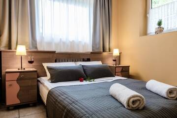 Фото номера Двухместный номер с 1 кроватью Отели типа «постель и завтрак» Liberta INN - Pokoje Gościnne г. Закопане 3