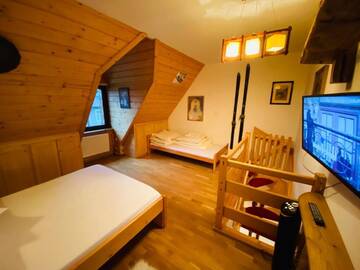 Фото номера Апартаменты - Двухуровневые Проживание в семье Willa Mrzonka Guesthouse г. Закопане 36