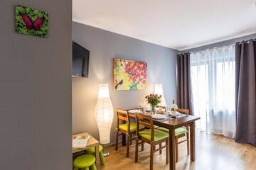 Фото номера Апартаменты с 1 спальней и балконом Апартаменты Apart-Styl Apartamenty Zakopane г. Закопане 18
