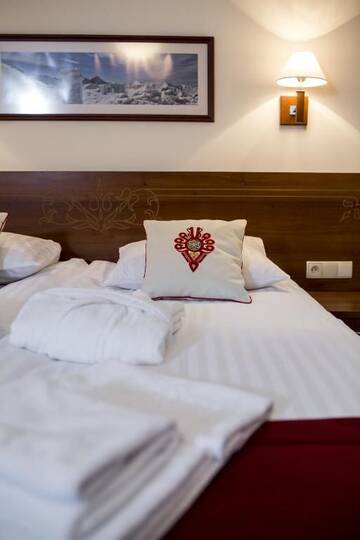 Фото номера Двухместный номер с 2 отдельными кроватями Отель Hotel Logos г. Закопане 12