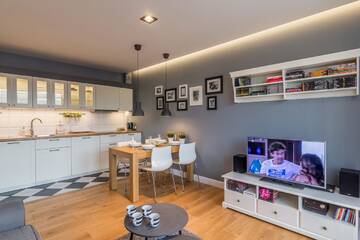 Фото номера Апартаменты с 1 спальней и балконом Апартаменты Apartamenty Granitica Zakopane г. Закопане 5