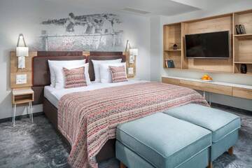 Фото номера Улучшенный двухместный номер с 1 кроватью Отель Hotel Aquarion Zakopane г. Закопане 5