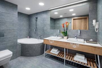 Фото номера Люкс с видом на горы Отель Hotel Aquarion Zakopane г. Закопане 3