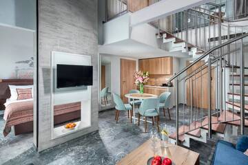 Фото номера Мезонет Отель Hotel Aquarion Zakopane г. Закопане 3