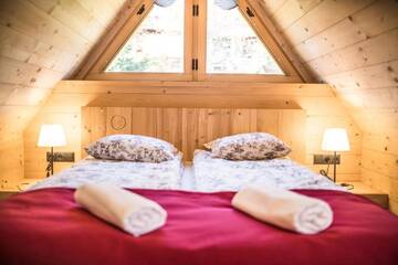 Фото номера Шале с двумя спальнями Шале Osada domków TATRA-DREAM г. Закопане 2