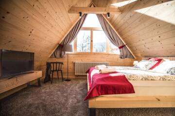 Фото номера Шале с двумя спальнями Шале Osada domków TATRA-DREAM г. Закопане 4