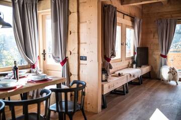 Фото номера Шале с двумя спальнями Шале Osada domków TATRA-DREAM г. Закопане 9