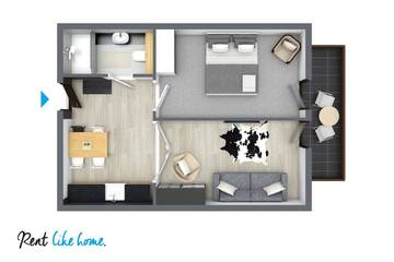 Фото номера Апартаменты Апартаменты Rent like home - Szkolna г. Закопане 9