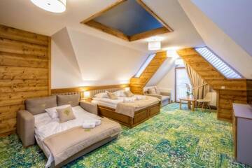 Фото номера Двухместный номер «Премиум» с 2 отдельными кроватями Отель Gold Hotel г. Закопане 2