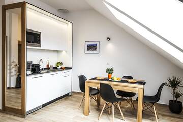 Фото номера Классические апартаменты с 1 спальней в мансарде Апарт-отели Apartamenty Forma Tatrica г. Закопане 4