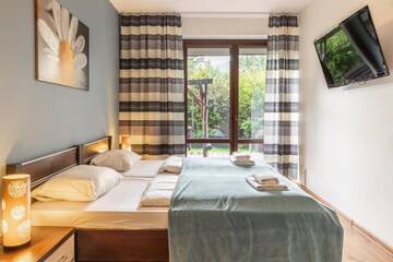 Фото номера Апартаменты с террасой Апартаменты Apartamenty Oaza Deluxe Zakopane г. Закопане 3