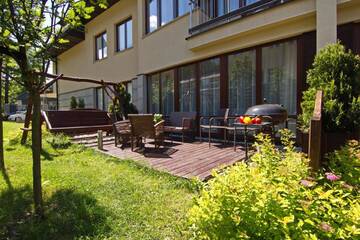 Фото номера Апартаменты с террасой Апартаменты Apartamenty Oaza Deluxe Zakopane г. Закопане 4