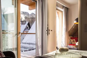 Фото номера Апартаменты с балконом Апартаменты Apartamenty Pod Giewontem Lux&amp;Spa Zakopane г. Закопане 18