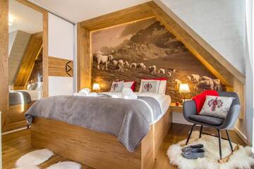 Фото номера Апартаменты с балконом Апартаменты Apartamenty Pod Giewontem Lux&amp;Spa Zakopane г. Закопане 24