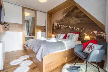 Фото номера Апартаменты с балконом Апартаменты Apartamenty Pod Giewontem Lux&amp;Spa Zakopane г. Закопане 35