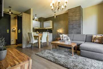 Фото номера Апартаменты с террасой Апартаменты Apartamenty Pod Giewontem Lux&amp;Spa Zakopane г. Закопане 4