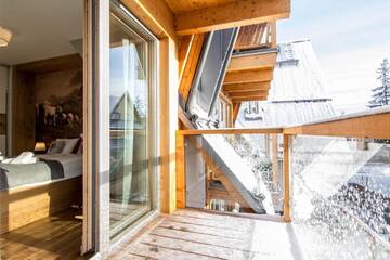 Фото номера Апартаменты с балконом Апартаменты Apartamenty Pod Giewontem Lux&amp;Spa Zakopane г. Закопане 10