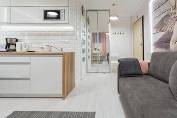 Фото номера Апартаменты на цокольном этаже Апартаменты Bystra Woda Studio Zakopane г. Закопане 47